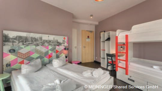 2 Klassenfahrt Berlin MEININGERHotelBerlinAlexanderplatz Mehrbettzimmer