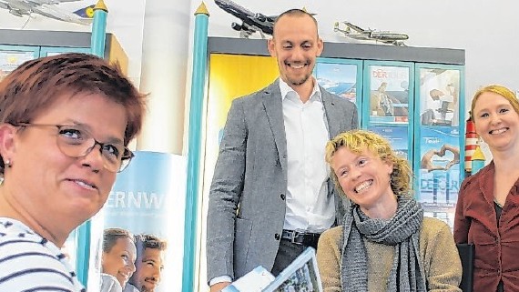 Aus dem Gartenbeet ins Reisebüro