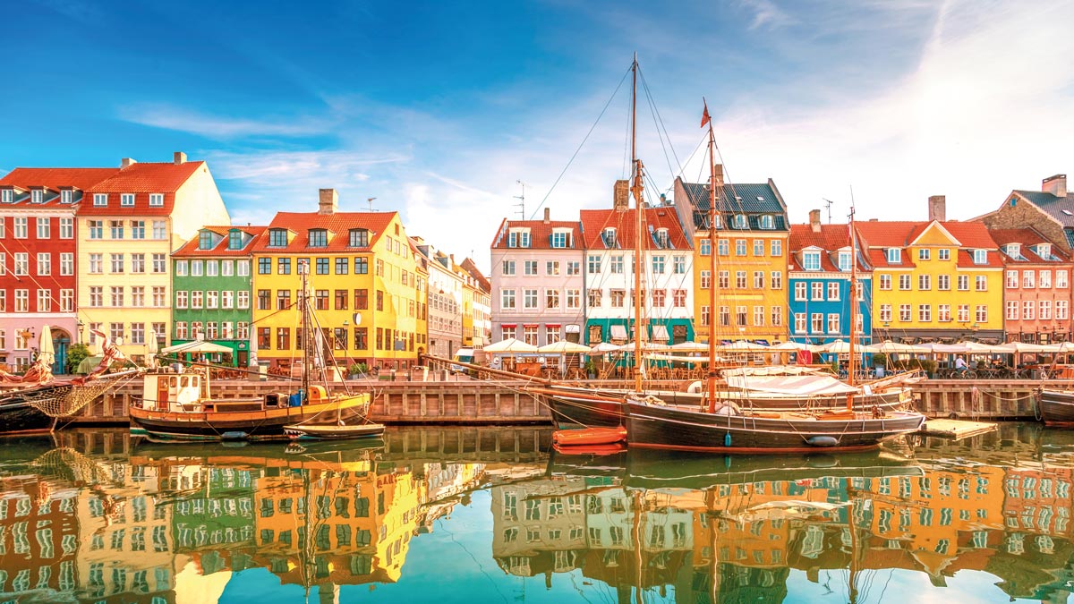 Nyhavn-Blick Kopenhagen