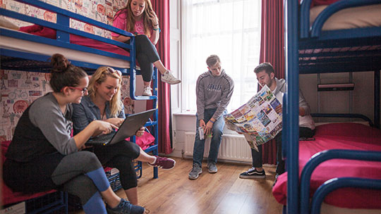 1 Klassenfahrt Dublin AshfieldHostel Mehrbettzimmer