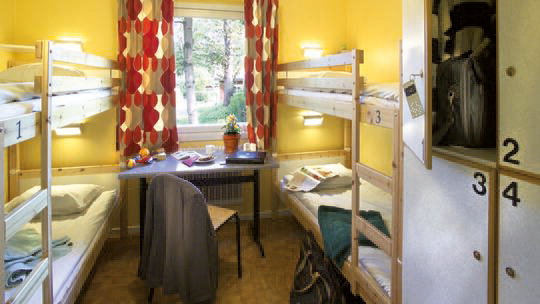 3 Klassenfahrt Stockholm JugendherbergeZinkensdamm Zimmer