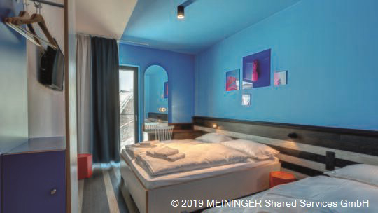 3 Klassenfahrt Brüssel MeiningerBrüsselGareduMidi 3 BettZimmer