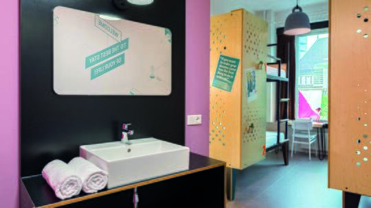 4 Klassenfahrt Utrecht StaykayUtrechtCentrum Waschbecken