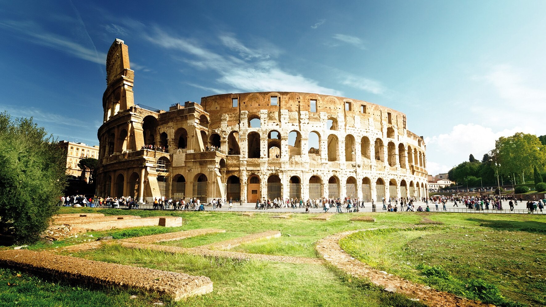 Venedig mit Booten und Kanal