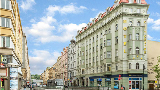 5 Klassenfahrt Prag Hotel City Centre Aussenansicht