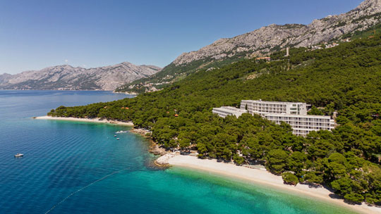 1 Gruppenreise Dalmatien BluesunHotelMarina Aussenansicht
