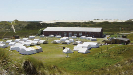 2 Klassenfahrt Sylt JugendzeltplatzMövenbergList Zeltplatzvonoben