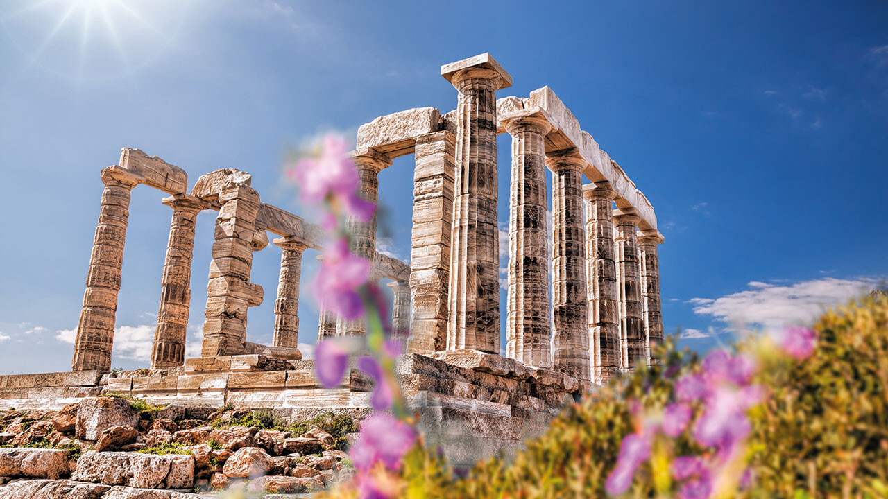 Reisethemen für Gruppenreisen Athen Cap Sounion