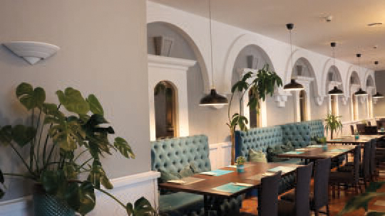 5 Klassenfahrt Krakau HotelWyspianki Fruehstuecksraum