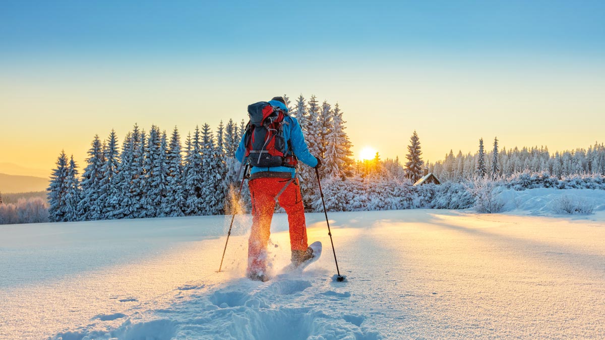 Schneespaziergang