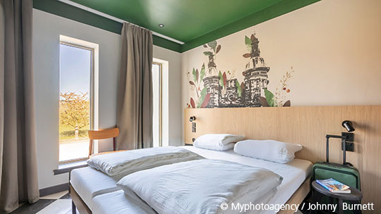 4 Klassenfahrt Edinburgh MeiningerHotelEdinburghHaymarket Zweibettzimmer