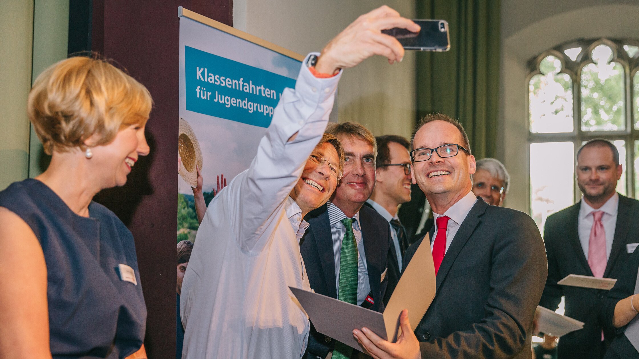 Jugend Forscht Projektbetreuerpreis Verleihung des Jugend Forscht Projektbetreuerpreises