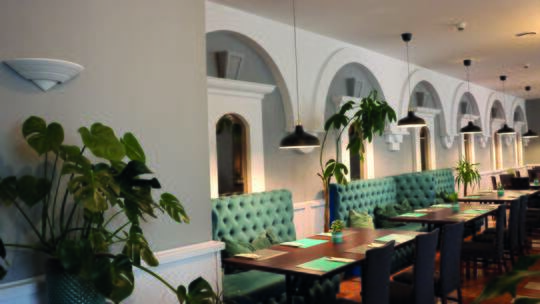 5 Klassenfahrt Krakau HotelWyspianki Fruehstuecksraum