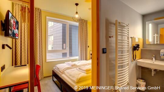 2 Klassenfahrt Lyon MEININGERHotelLyonCentreBerthelot Doppelzimmer