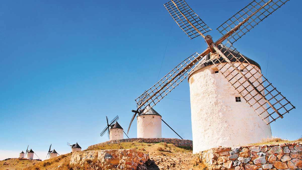 Windmühlen in Consuegra