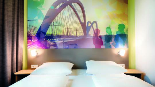 2 Klassenfahrt Strasbourg B&BHotelKehl Doppelzimmer