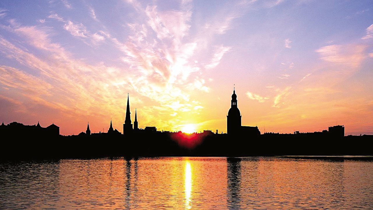 Klassenfahrten Baltikum Baltikum im Abendrot