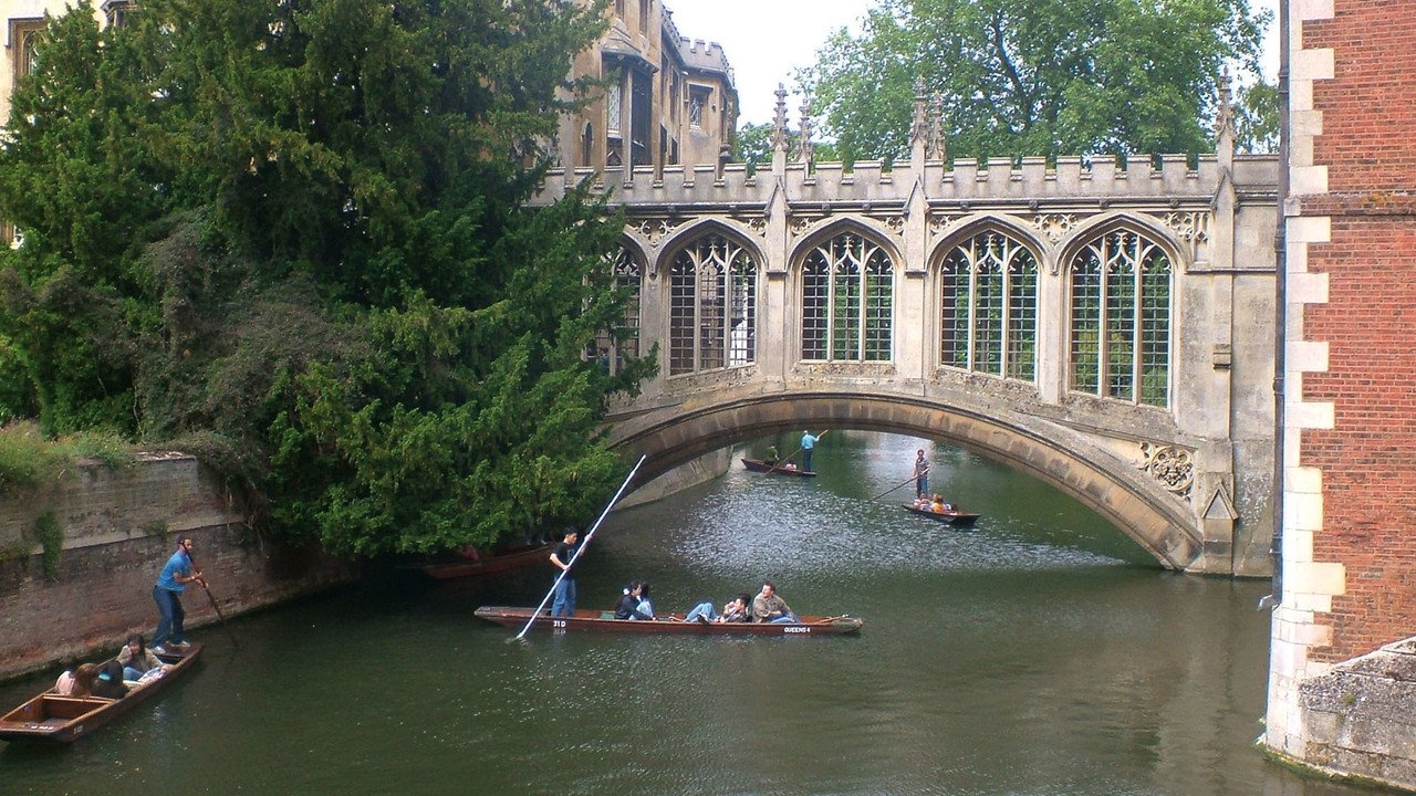 Klassenfahrten England Brücke über dem River Cam