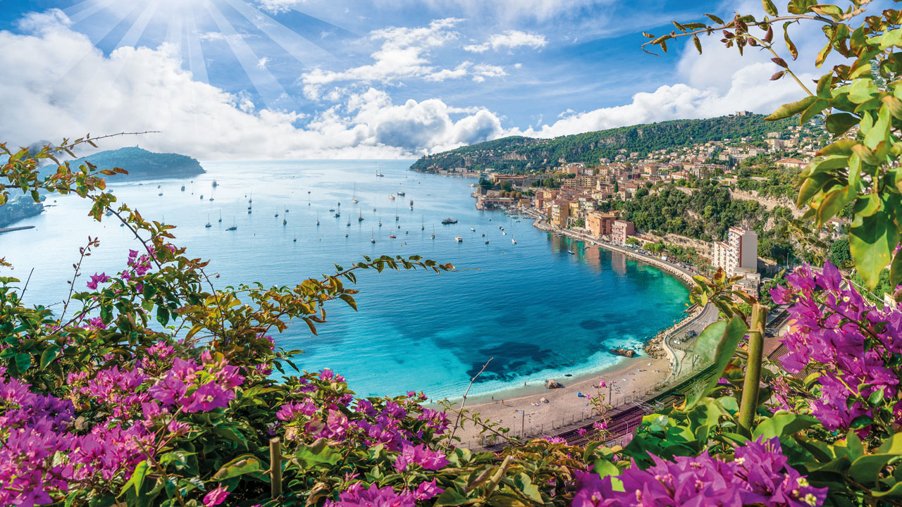 Nizza Bucht Villefranche