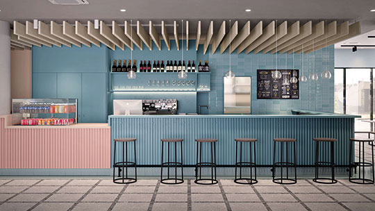 4 Klassenfahrt Venedig MEININGERHotelVeneziaMestre Bar