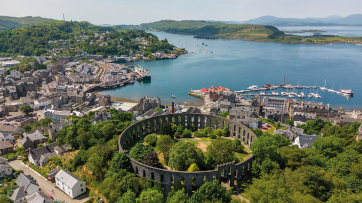Klassenfahrt Oban und Edinburgh