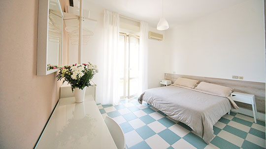 1 Klassenfahrt Versiliaküste HotelHappy Doppelzimmer