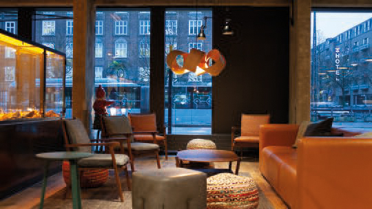 3 Klassenfahrt Kopenhagen NextHouse Lounge