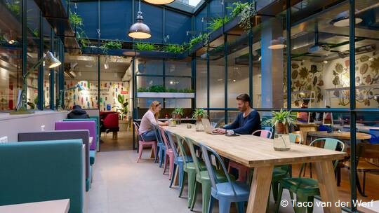 5 Klassenfahrt Amsterdam StayokayVondelpark Aufenthaltsbereich