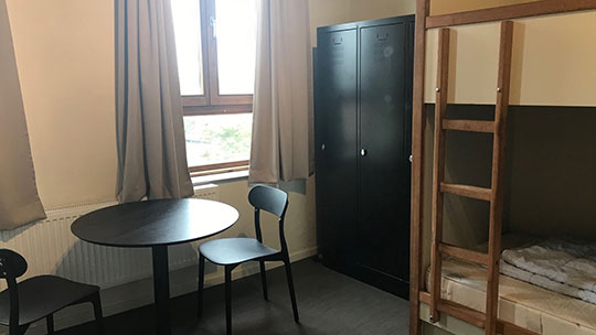 2 Klassenfahrt Sylt Klaarstrand Klaarcamp Zimmer