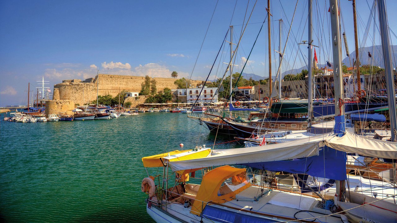 Kyrenia mitteralterlicher Hafen und Burg