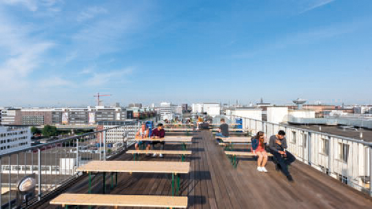 5 Klassenfahrt Hamburg a&oHamburgCity Dachterrasse