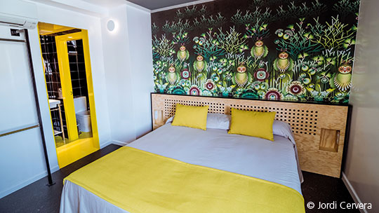 4 Klassenfahrt Barcelona AmistatCityHostel Doppelzimmer