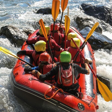Rafting auf der Loisach