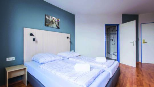 3 Klassenfahrt Bremen a&o Doppelzimmer