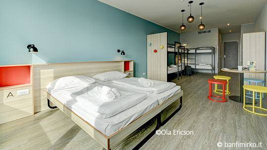 2 Klassenfahrt Venedig MEININGERHotelVeneziaMestre Mehrbettzimmer2