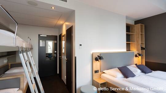 3 Klassenfahrt Berlin alettoKudamm Mehrbettzimmer