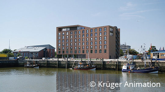 3 Klassenfahrt Cuxhaven Havenhostel Aussen