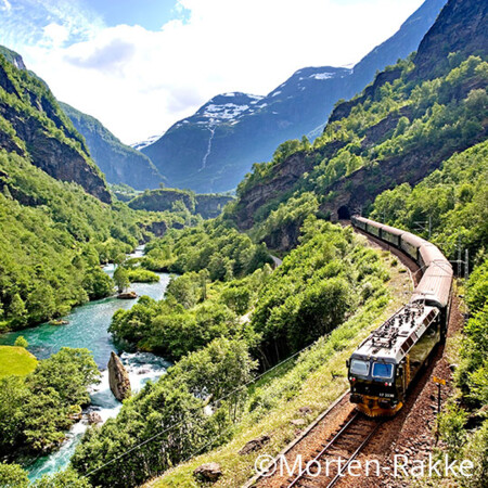 Flåm Bahn