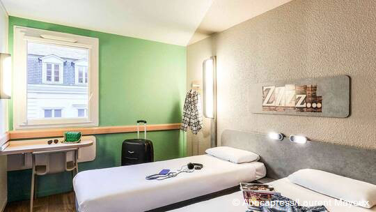 2 Klassenfahrt Lille IbisBudgetHotelLilleCentre Doppelzimmer