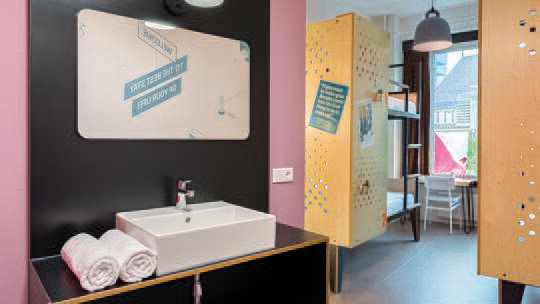 4 Klassenfahrt Utrecht StaykayUtrechtCentrum Waschbecken