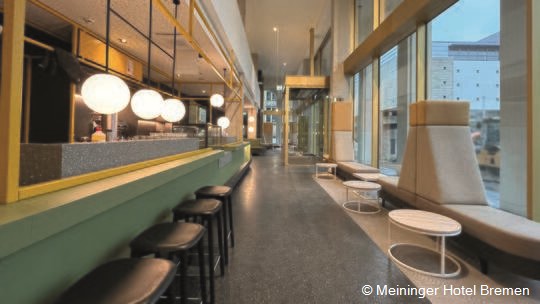 4 Klassenfahrt Bremen Meininger Lobby