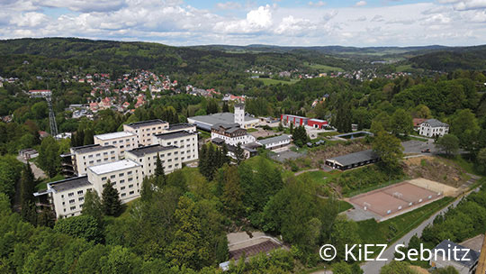 2 Klassenfahrt Saechsische Schweiz KiEZ Sebnitz Luftaufnahme 2 Klassenfahrt Saechsische Schweiz KiEZ Sebnitz Luftaufnahme