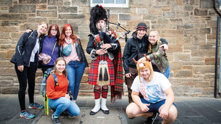 Klassenfahrt Edinburgh
