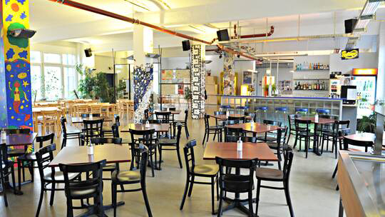 4 Klassenfahrt Berlin HotelTransitLoft Aufenthaltsraum