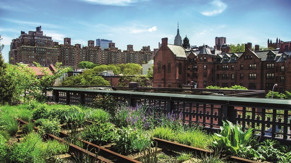 Der Highline-Park in New York City