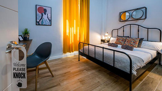 5 Klassenfahrt Valencia TheVenueHostel DZ