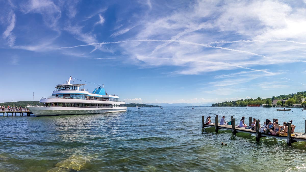 Boot auf dem Starnberger See