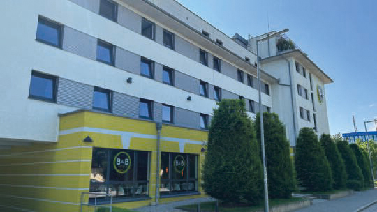 1 Klassenfahrt München B&BHotelMünchenCity Nord Aussenansicht