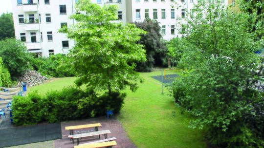 5 Klassenfahrt Berlin a&oBerlinFriedrichshain Garten