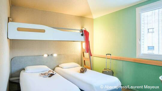 1 Klassenfahrt Lille IbisBudgetHotelLilleCentre Dreibettzimmer